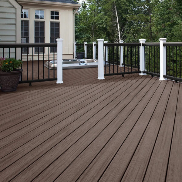 3.6m Composite Decking - Chocolate Brown - Image 2