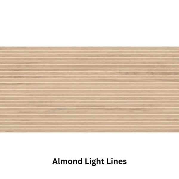 Sagano Almond Light Lines 60x120 porcelain