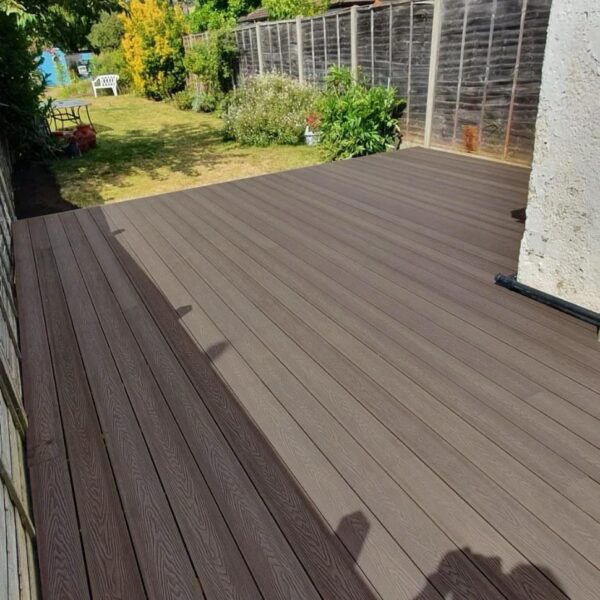 3.6m Composite Decking - Chocolate Brown - Image 3