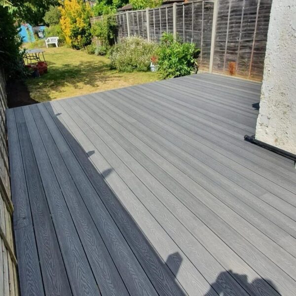 3.6m Composite Decking - Grey - Image 3