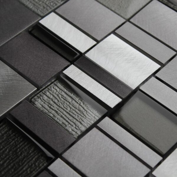 Milan Grey Mosaic 30x30
