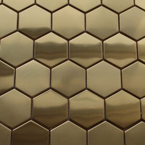 Montana Gold Hexagonal Mosaic 30x30