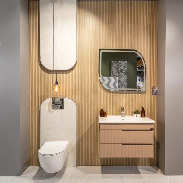 Sagano Almond Light Lines 60x120 porcelain - Image 3