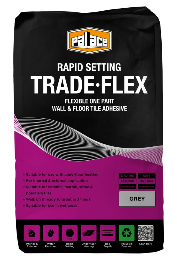 PALACE Trade-Flex Wall & Floor Tile Adhesive – Grey