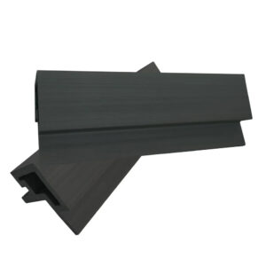 Charcoal External Slat Wall Trim
