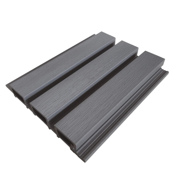 3.6m Composite Slat Wall - Anthracite Grey - Image 2