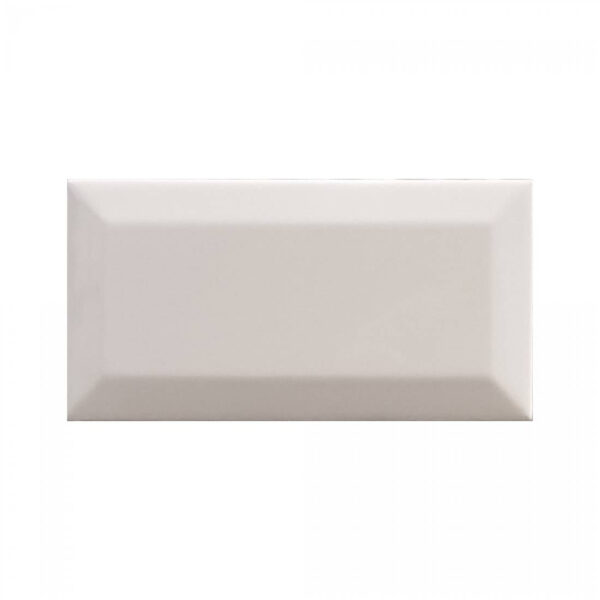 Biselado 7.5x15 White Matt Bevelled