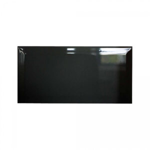 Biselado 10x20 Black Gloss Bevelled