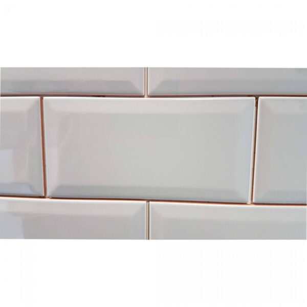 Biselado 10x20 Grey Gloss Bevelled - Image 2