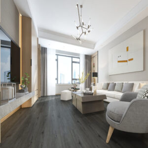 SPC Flooring Black Wood