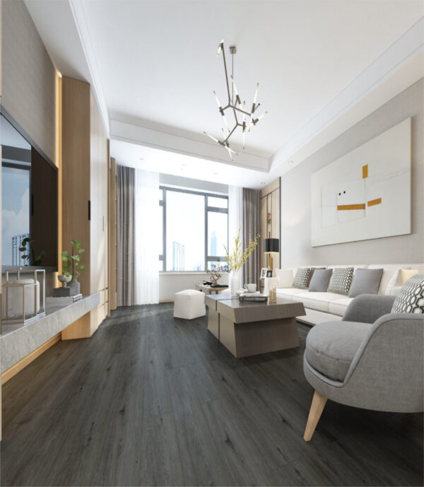 SPC Flooring Black Wood