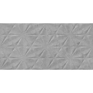 Hampton Floral Decor 30x60 Grey Matt