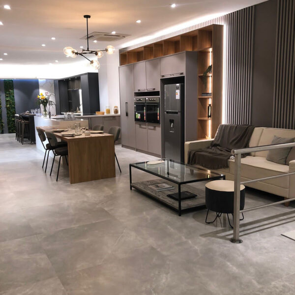 Dolmen 90x90 Cinza Matt - Image 4