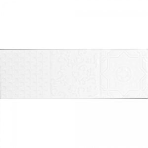 Esencia Relieve 10x30 Blanco Gloss