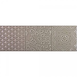 Esencia Relieve 10x30 Gris Gloss