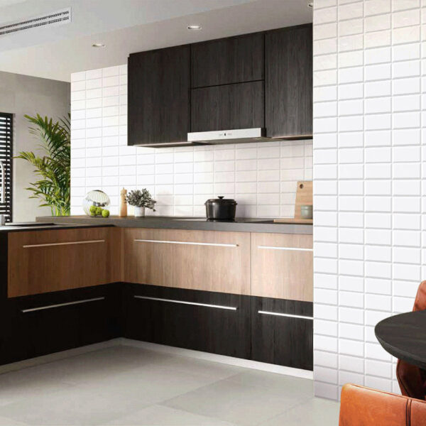 Metrotile 10x20 Blanco Gloss Bevelled - Image 2