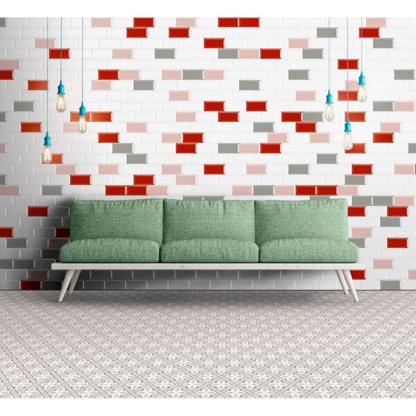 Metrotile 10x20 Sage Gloss Bevelled - Image 2