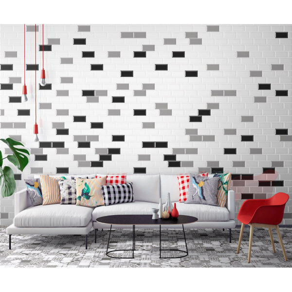 Metrotile 10x20 Negro Gloss Bevelled - Image 2