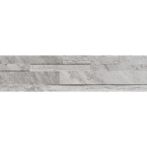Oswald Grey Split Face Matt Porcelain Wall 150x610mm