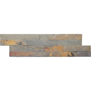 Split Face Rustic Slate 10x36 Multi Matt