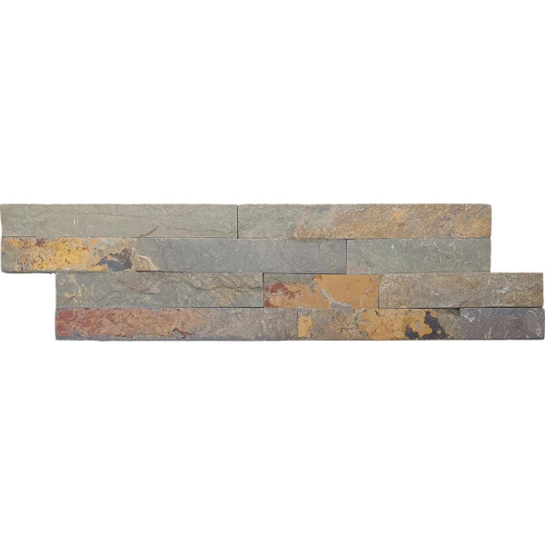 Split Face Rustic Slate 10x36 Multi Matt