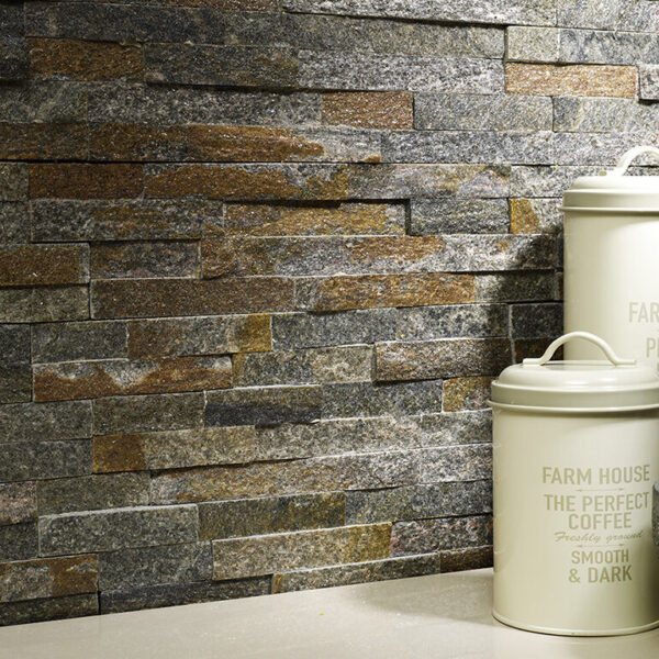 Multi Colour Sparkle Slate Cladding 100x360mm - Image 2