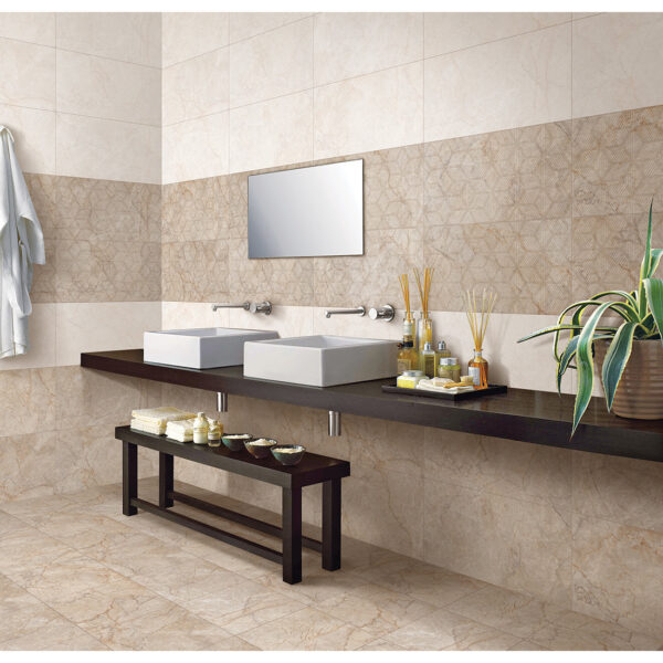 Spring Chevron 30x60 Crema Gloss - Image 2
