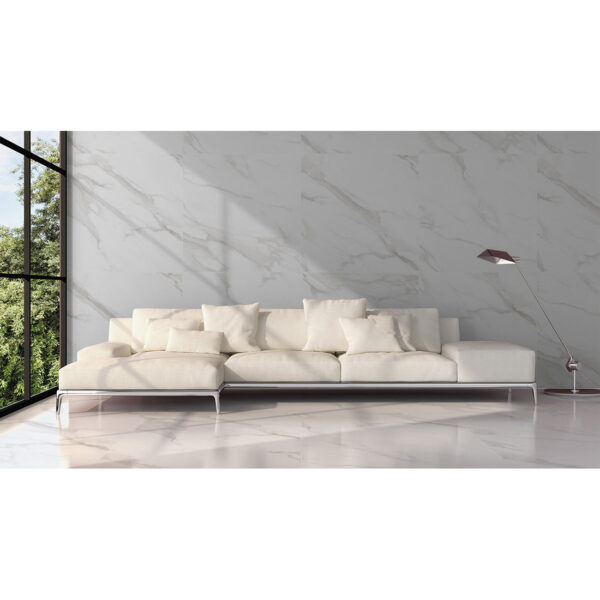 Statuario Mercury 30x60 White Polished - Image 3