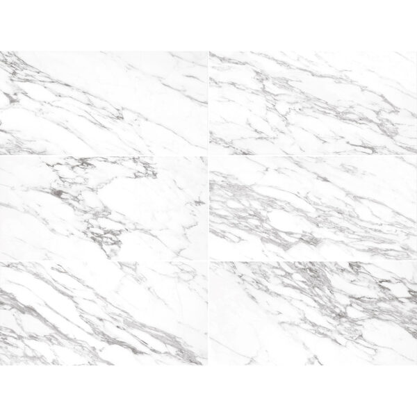Thassos Platinum 60x120 Silver Matt Carving - Image 2